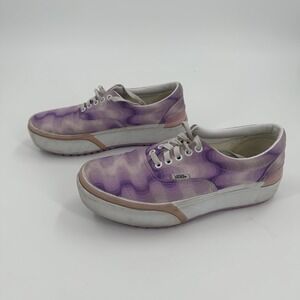 Vans Era Purple Swirl Platform Sneakers Men 8.5 Women 10